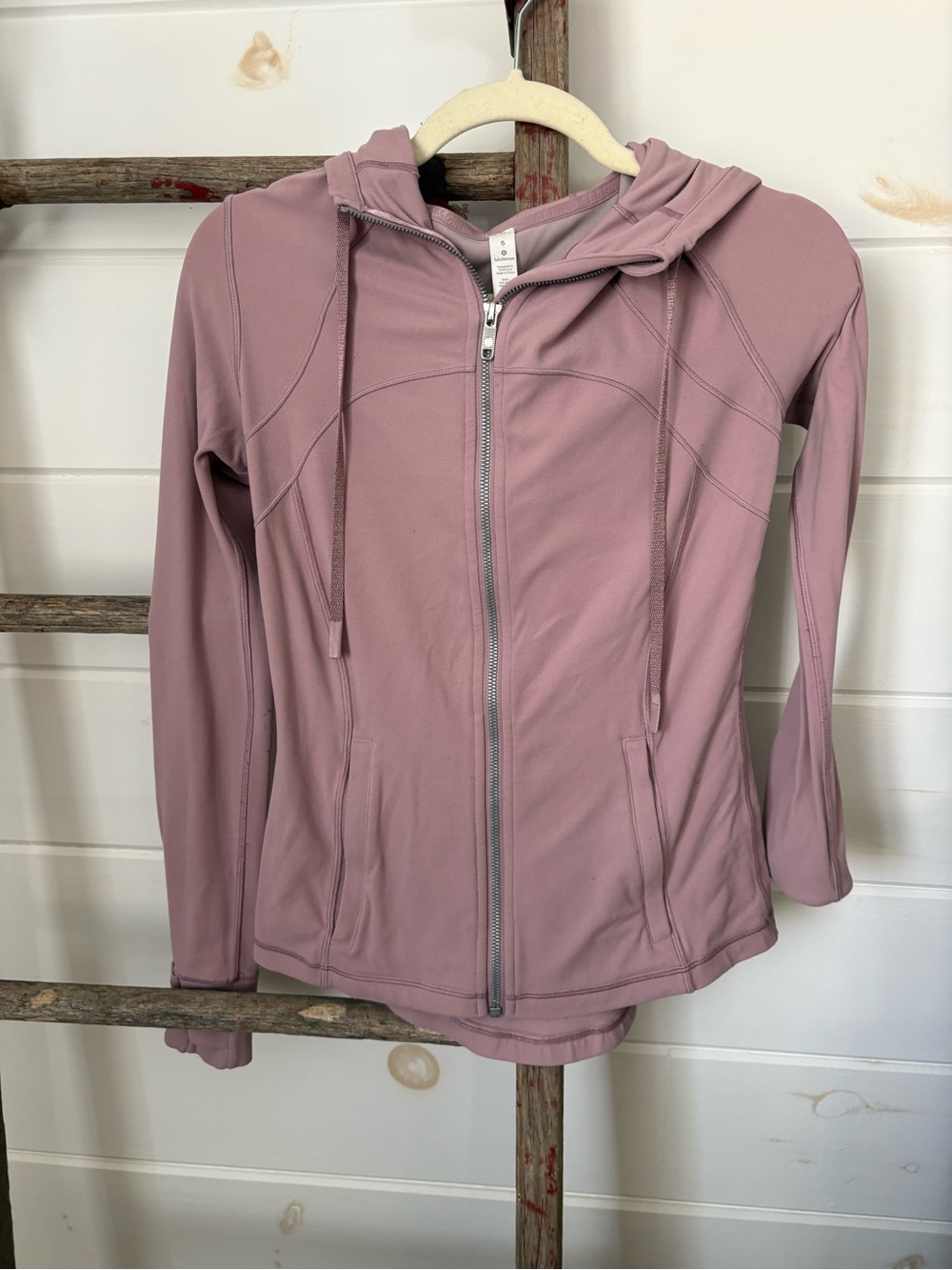 lululemon athletica Dusty Rose Full-Zip Hoodie